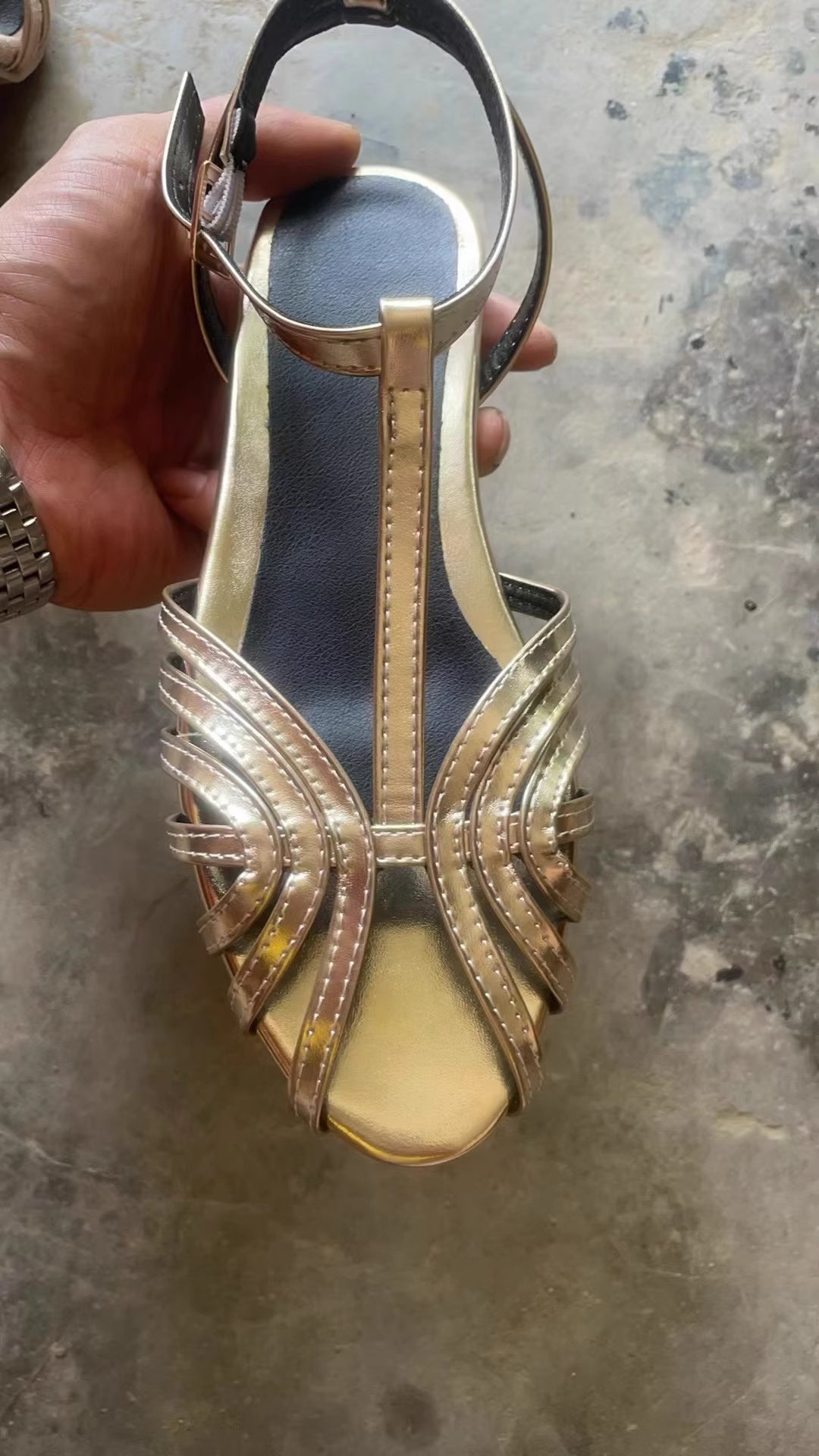 Summer Fashion Flat Peep Toe Ankle Buckle Hollow Women's Sandals