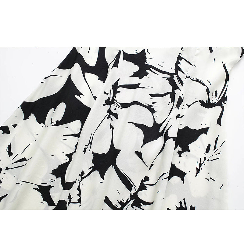 Tropical Style Printed Long Dress Woman Slip Beach Dress Sexy Summer Long Dresses For Women Sleeveless Long Dresses