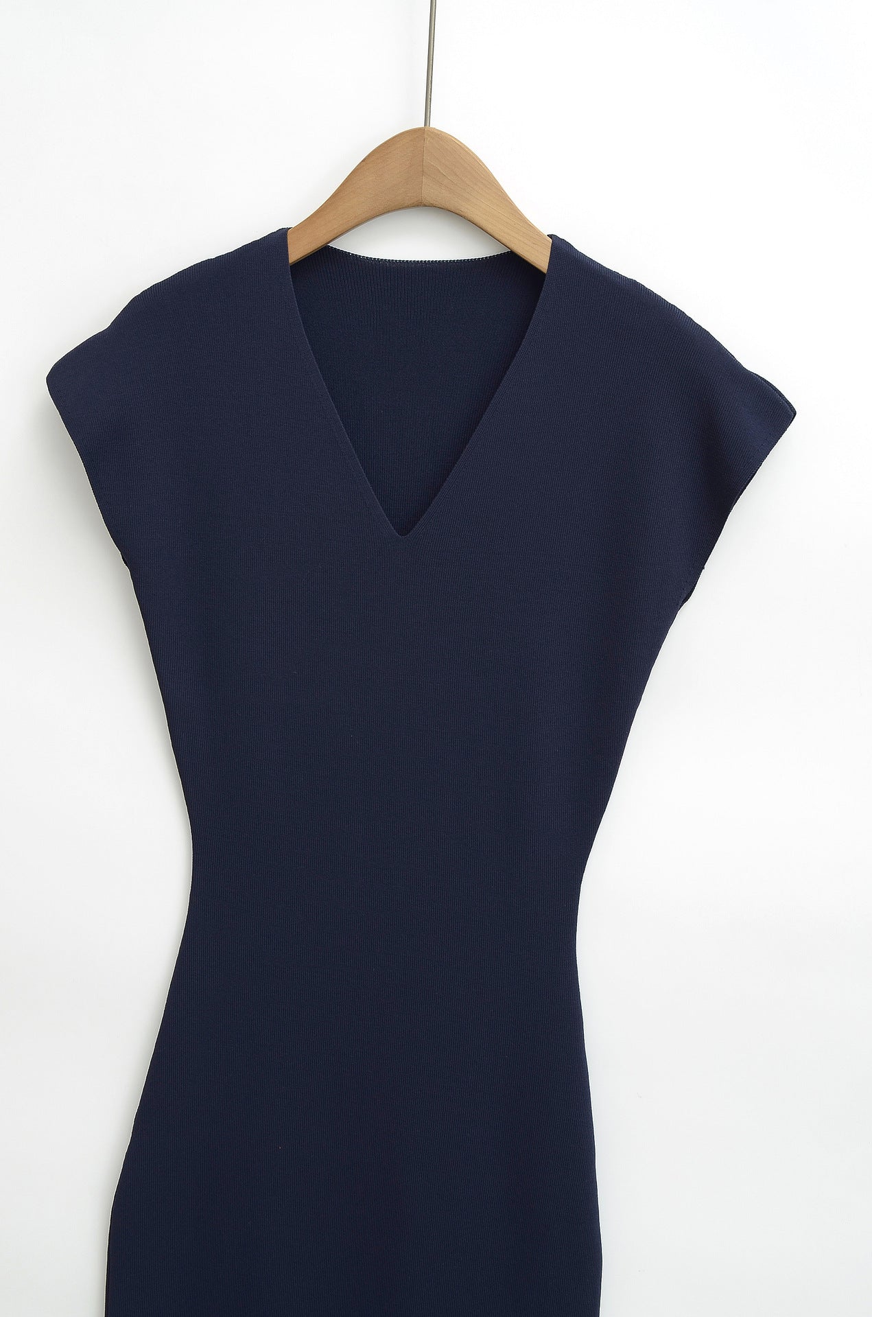 V-neck Bodycon Long Dress