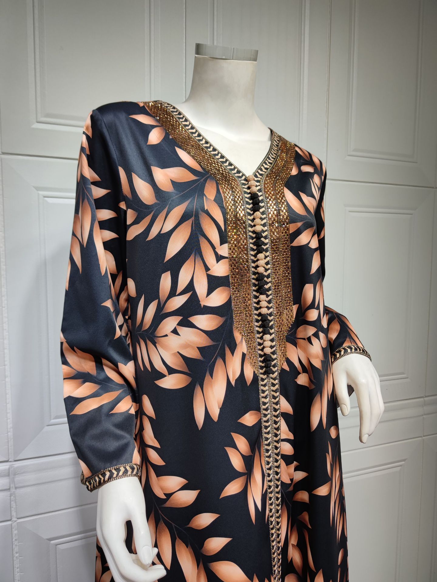 Middle East Muslim Women's Wear Arab Robe Dress