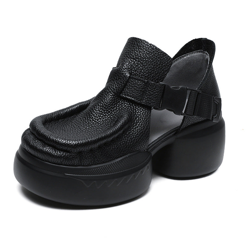 Summer Platform Retro Literary Lady Sandals