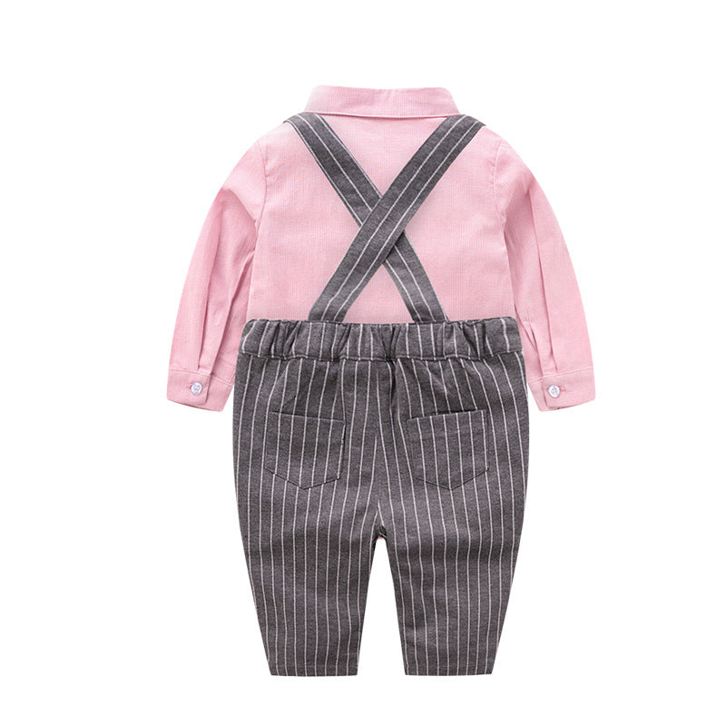 Autumn male baby clothes baby gentleman suit