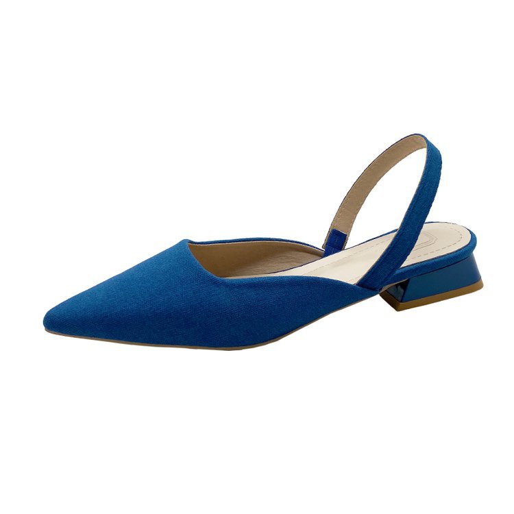 Women's Fashion Personality Solid Color Sandals