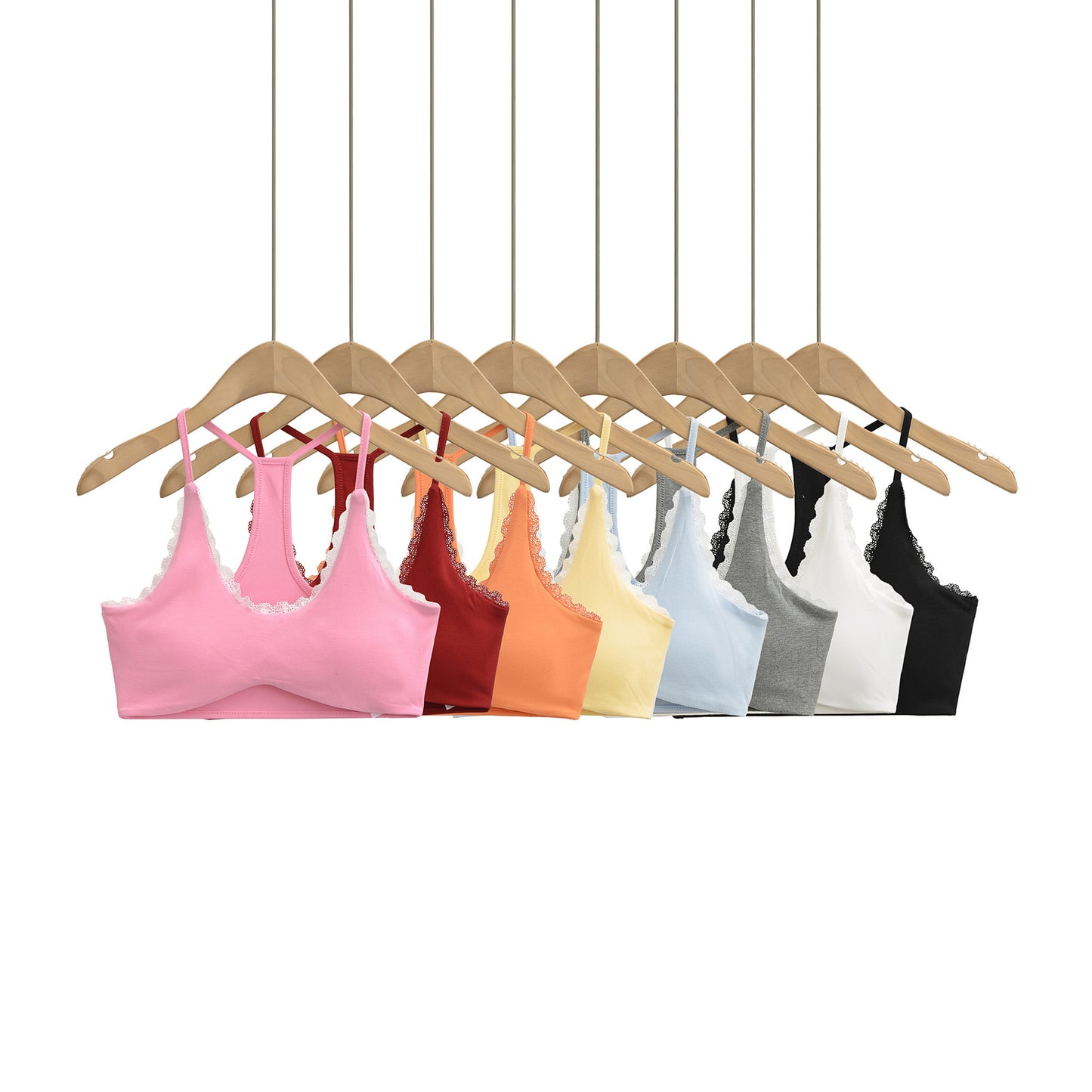 Sexy Lace Bralette with Padded Back Design for Women