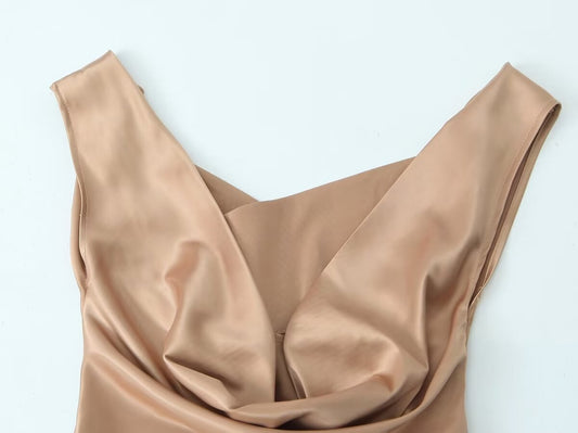 Satin Dress Woman Backless Long Dresses For Women Off Shoulder Sexy Evening Dresses Ladies Elegant Party Dress