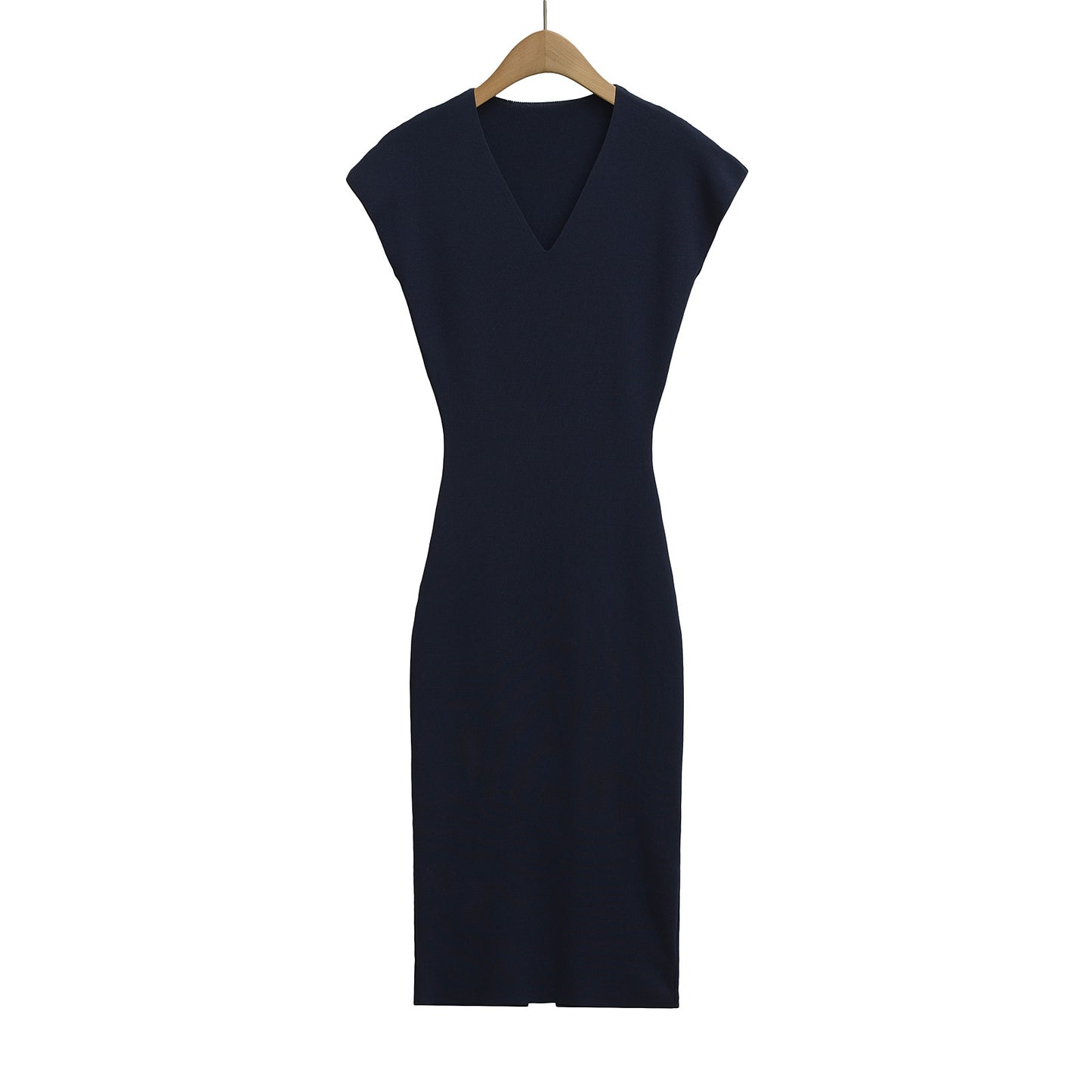 V-neck Bodycon Long Dress