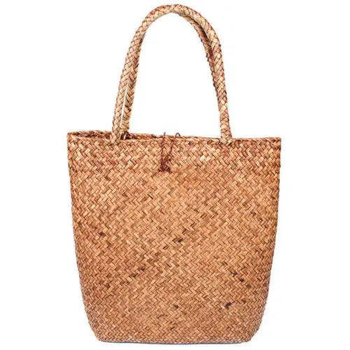 Womens Summer Straw Large Tote Bag Crossbody Beach Shoulder Bag Handbag