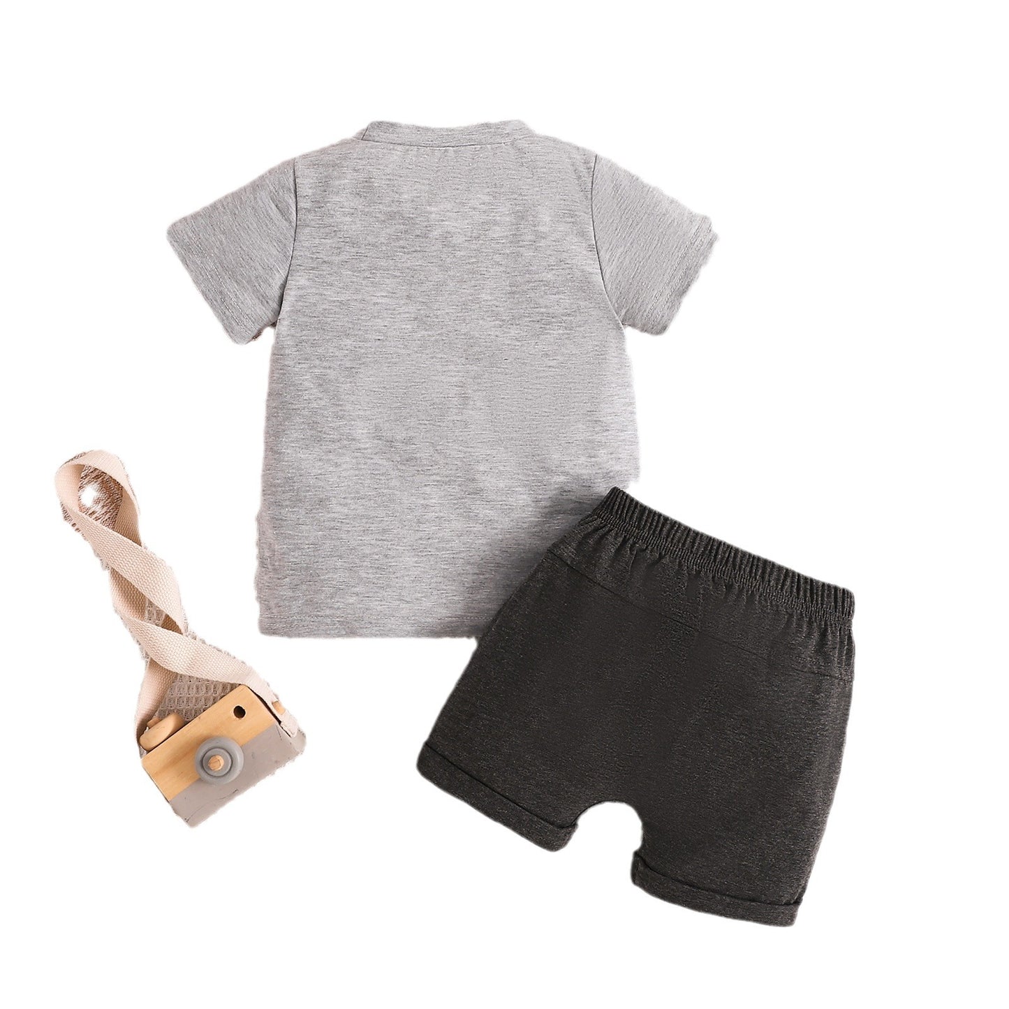 Summer New Tractor Printing Sports Suit