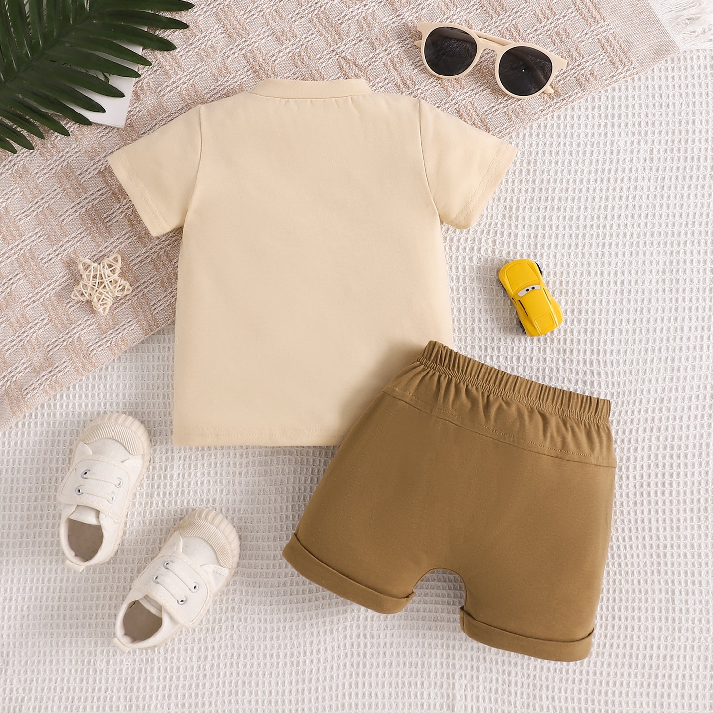 Summer New Tractor Printing Sports Suit